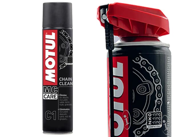 Motul chain clean - skuteczne czyszczenie łańcuchów bez wysiłku Motul chain clean - skuteczne czyszczenie łańcuchów bez wysiłku